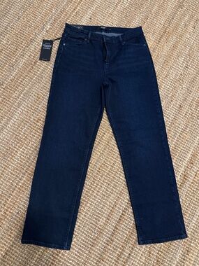 Hudson Jeans Dark Straight-Leg Jeans Brand new with tags. Size 10